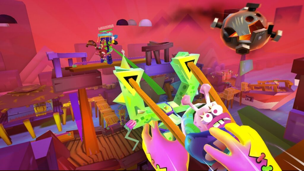 Papaye Bang Bang VR gameplay image