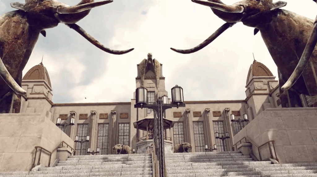 Syberia VR gameplay image