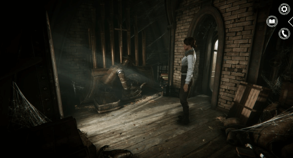 Syberia remastered gameplay image