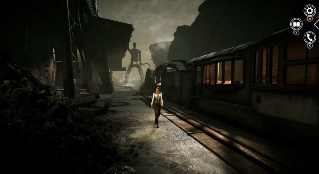Syberia remastered gameplay image